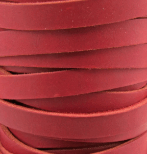 fettlederriemen-endlos-rot